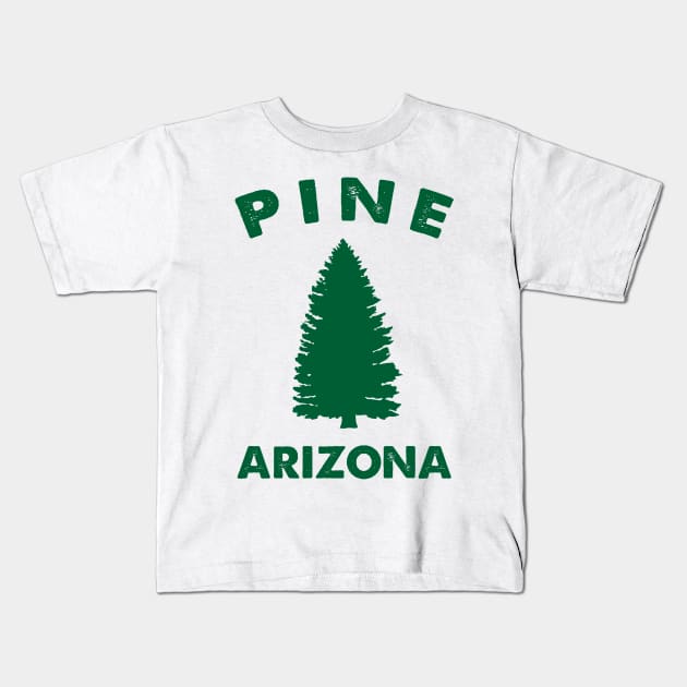 Pine Arizona Kids T-Shirt by WeMakeHistory